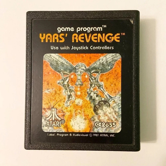 Vintage 1981 Yars Revenge Atari CX2655 Game - Picture 8 of 8